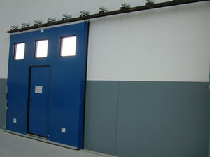 درب کشویی | EMI حفاظت شده | بیرون محیط ( خروجی ) | فلزی 