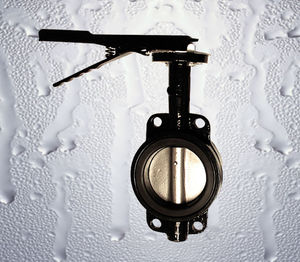 شیر پروانه ای اهرم دار| چدنی | ویفر دار| فلنج دار