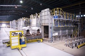 کوره محفظه ای| عملیات حرارتی |انتفال حرارت به وسیله سیال |چند مرحله ای |