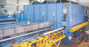 کوره محفظه ای | ذوب | چند منطقه ای | پیوسته