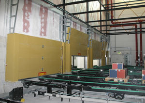 درب تکه تکه| ضد آتش| مقاوم در برابر آتش|اتوماتیک