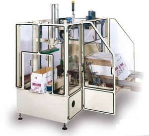 دستگاه اتوماتیک جعبه های بزرگ| چسب مایع داغ | نوار چسب