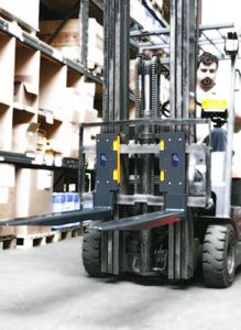 چنگک پالت تلسکوپی | برای کامیون های بلند کننده چنگالی | باسکول دار 