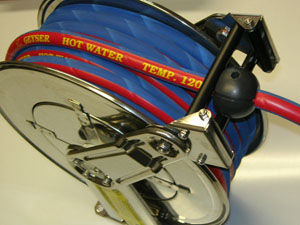 شلنگ جمع کن | اتوماتیک |باز| استیل صد زنگ