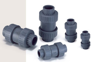 شیر یکطرفه توپی| دارای رزوه| فلنج دار | PVC