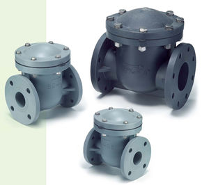 فیلتر تک کیسه ای| PVC | فلنج دار | T شکل