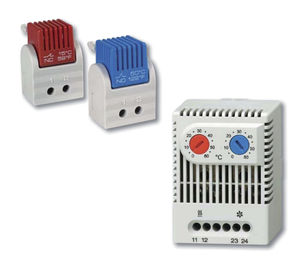 تنظیم کننده دما الکتروحرارتی | بدون نمایشگر | با کنترل | ترموستات ایمنی