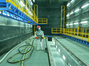 اتاقک شات بلاست ( ساچمه پاشی ) 