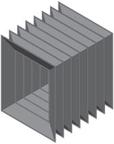  حفاظ آکاردیونی | لاستیک ترکیبی | ماشین |  حفاظ آکاردیونی
