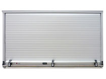 درب رولی ( کرکره ای )  به بالا جمع شونده  | داخل محیط ( خانگی )  | صنعتی 