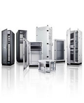 کابینت ذخیره سازی | شبکه | قفسه نصبی | با پوشش شفاف