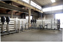 واحد تصفیه آب با استفاده از روش اسمز معکوس