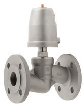 شیر قطع کن| برای مایعات خورنده سریع | استیل ضد زنگ | فلنج دار